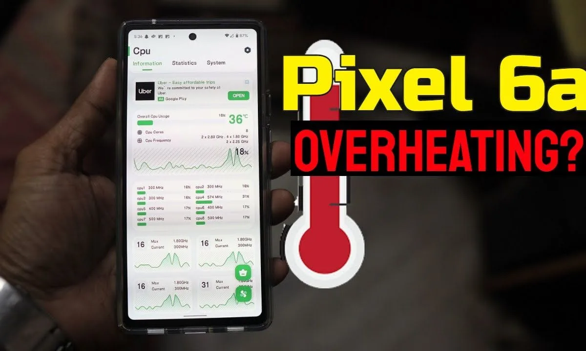 Google Limits Pixel 6a Battery Life to Prevent Overheating