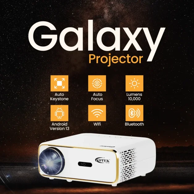 OTEK Galaxy Smart Projector Review 2026:The Best For 4K Movies? OTEK Galaxy Smart Projector Review 2026:The Best For 4K Movies?