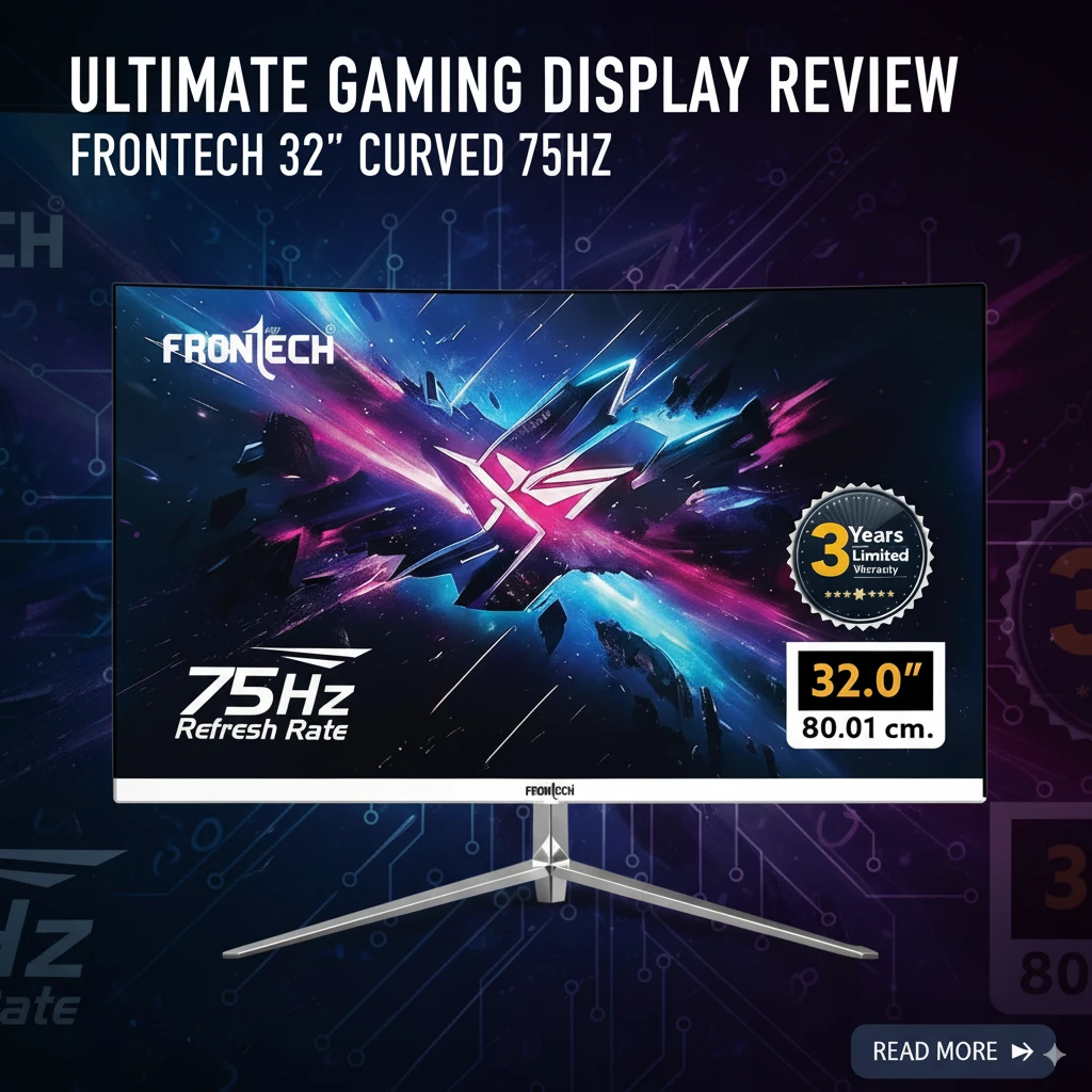 GEONIX Argon 32-Inch LED Curved Gaming Monitor Review