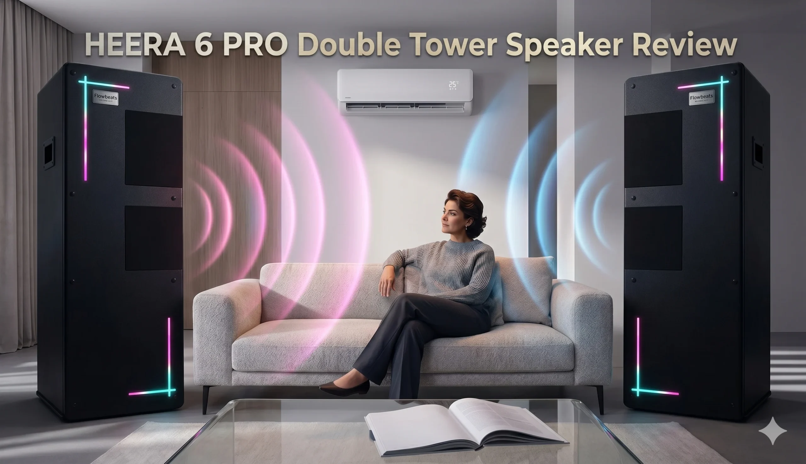 HEERA 6 PRO Double Tower Speaker Review